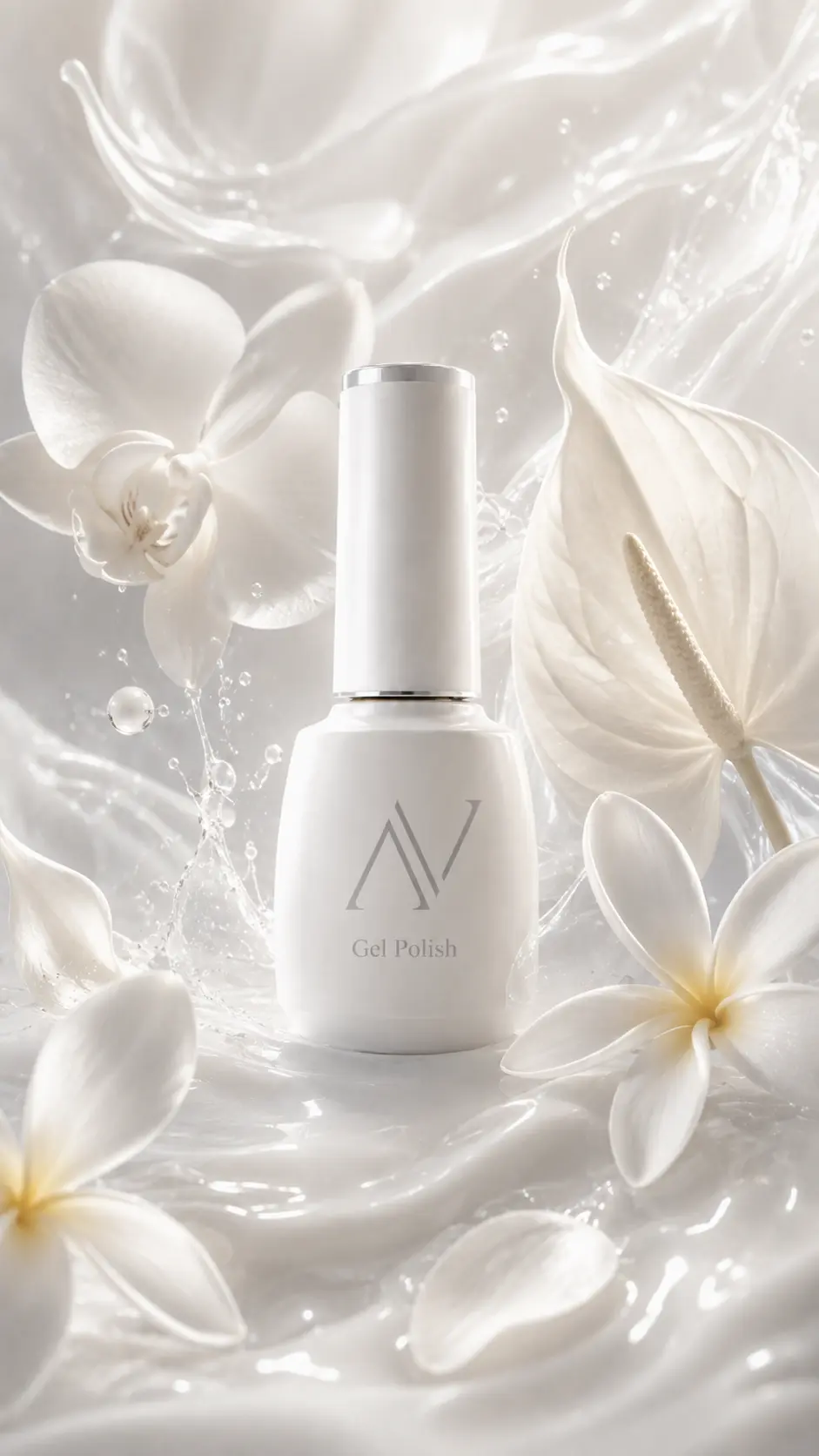 Aivia Nails gel polish bottle for gel polish manicures